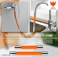 Faucet Sprayer- Universal Extension Tube 360 Degrees Faucet Sprayer(20cm)Package Contains: It has 1 Piece of Faucet Extension/Sprayer
Material: Silicone
Color: Colour as per availability
Length: 20cm
Combo/Set Of: Pack of 1
Additional Information: Handle operates smoothly 