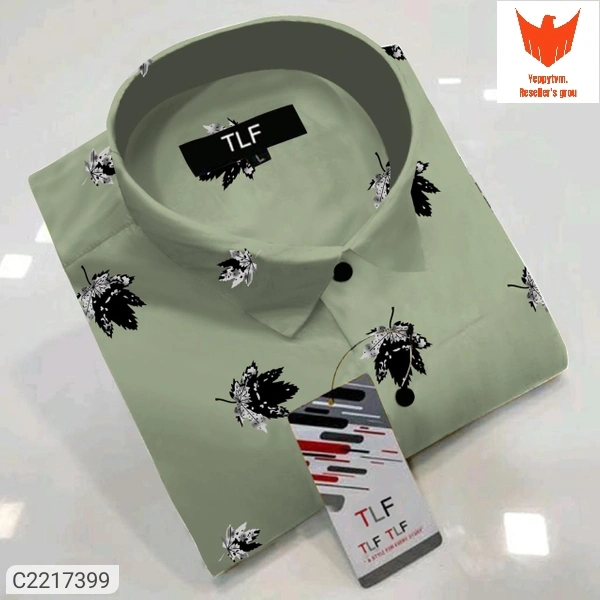 *Product Name:* Cotton Printed Full Sleeves Regular Fit Casual Shirt*Details:*Product Name: Cotton Printed Full Sleeves Regular Fit Casual ShirtPackage Contains: It Has 1 Piece Of Casual Shirt 
Fabric: Cotton
Color: Colour as per availability
Pattern: Printed
Fit: Regular Fit
Sleeves Type: Full Sleeves
Collar Type: Shirt Collar
Occasion: Casual
Combo: Pack of 1
Ideal For: MenWeight