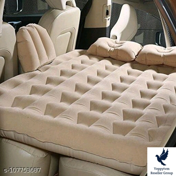  Multifunctional Inflatable Car Bed Mattress with Two Air Pillows, Car Air Pump and Repair Kit Heavy Mattress Air Car BedName:  Multifunctional Inflatable Car Bed Mattress with Two Air Pillows, Car Air Pump and Repair Kit Heavy Mattress Air Car BedMaterial: PolyesterShape: RectangularSize: DoubleWater Resistance Level: WaterproofIs Assembly Required: NoProduct Features: inflatableP