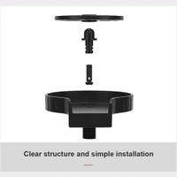 GLASS RINSER FOR KITCHEN SINKS, AUTOMATIC CUP WASHER FOR SINK, FAST CLEANING FAUCET BAR