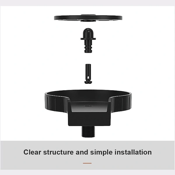 GLASS RINSER FOR KITCHEN SINKS, AUTOMATIC CUP WASHER FOR SINK, FAST CLEANING FAUCET BAR