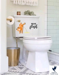 Sticker  For  Toilet 