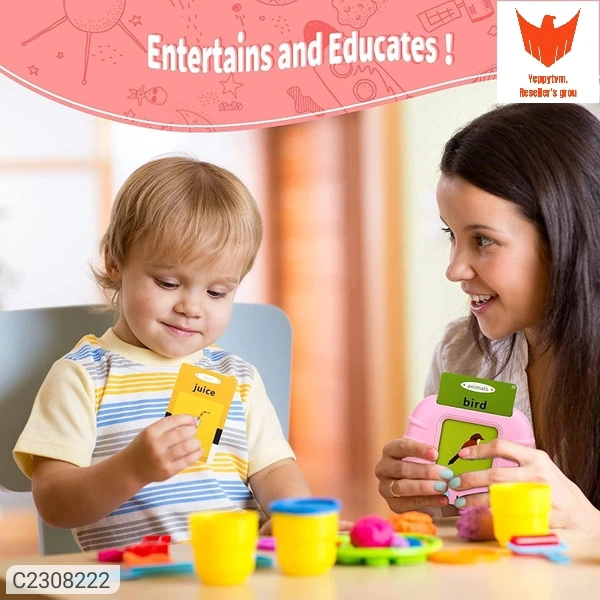 Flash Cards for KidsPackage Contains: 1 Set of  Flash CardsMaterial: PlasticColor: Colour as per availabilityWeight: 200Addit