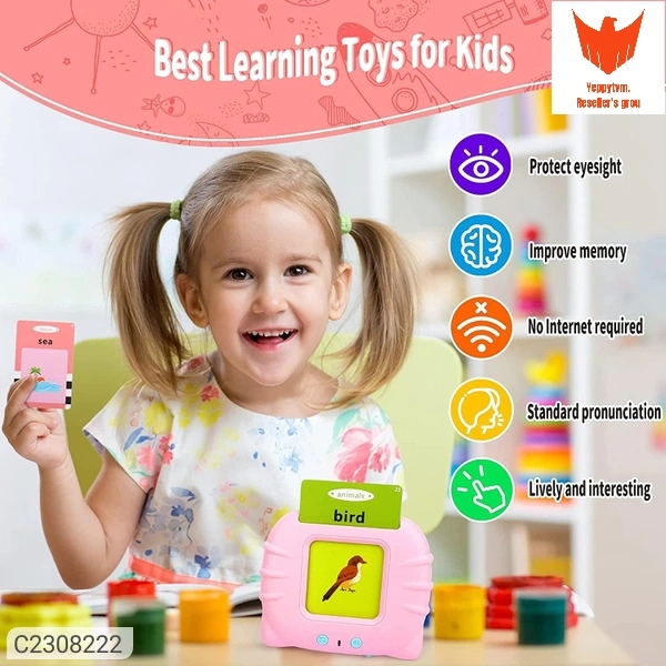 Flash Cards for KidsPackage Contains: 1 Set of  Flash CardsMaterial: PlasticColor: Colour as per availabilityWeight: 200Addit