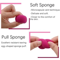 Makeup Sponge Beauty Blend•Makeup Sponge Material: Latex-free PU soft material, non-toxic, odorless, reduce