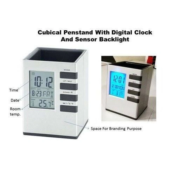 CUBE DESK STAND CLOCK
