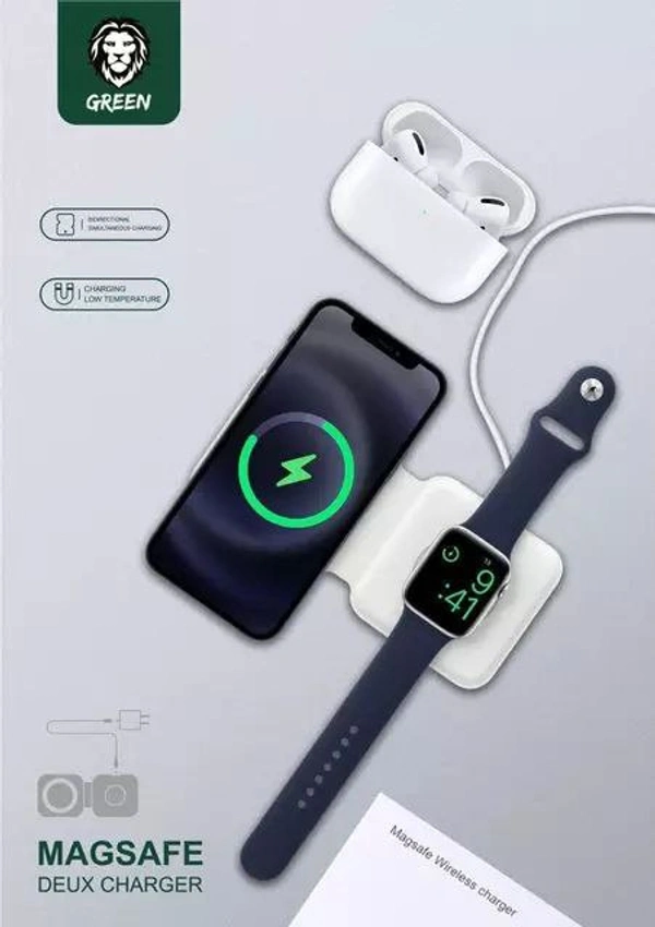 * NEW WIRELESS CHARGER FOR MOBILE AND SMART WATCH IS HERE FOR YOU * 🔥🔥❤️❤️▪️SUPER MAGNETIC QUALITYPrice -2700 rsBooking compulsory. Advanced payment Paytm to  8137950796
