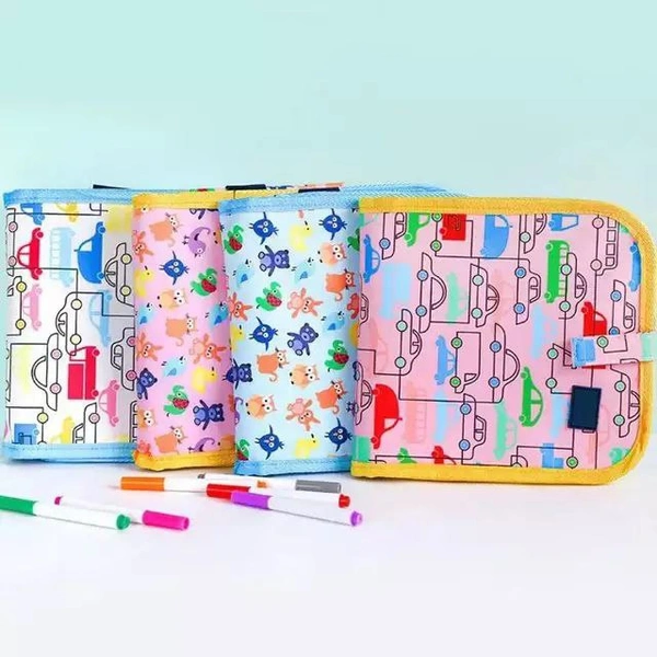 NEW ARRIVALSKU- AM963Drawing  Kids Educational Black BoardDiy Paint  Book And Wirting And Drawing BoardPrice - 750 rs