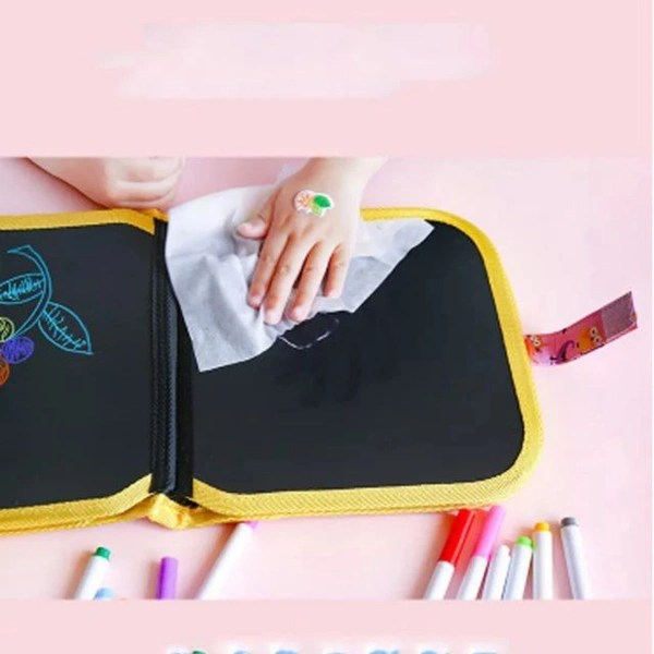 NEW ARRIVALSKU- AM963Drawing  Kids Educational Black BoardDiy Paint  Book And Wirting And Drawing BoardPrice - 750 rs