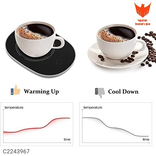 Auto On-Off Coffee Cup Warmer & Mug Warmer for Desk - All Colour