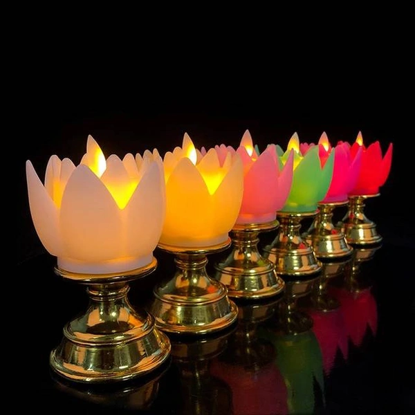 Lotus LED Candle