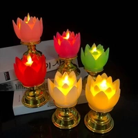 Lotus LED Candle