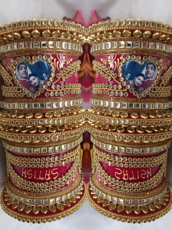 Name And Photo Bangles