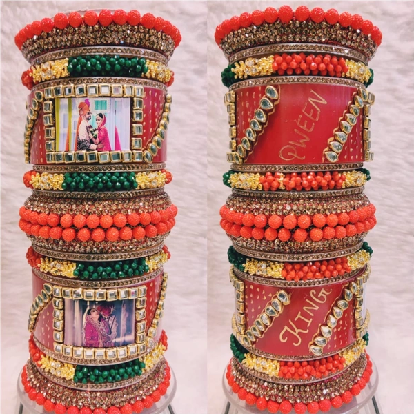 Name And Photo Bangles