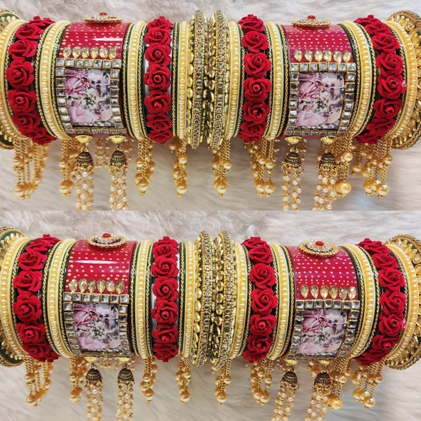 Rose Dulhan Bangle
