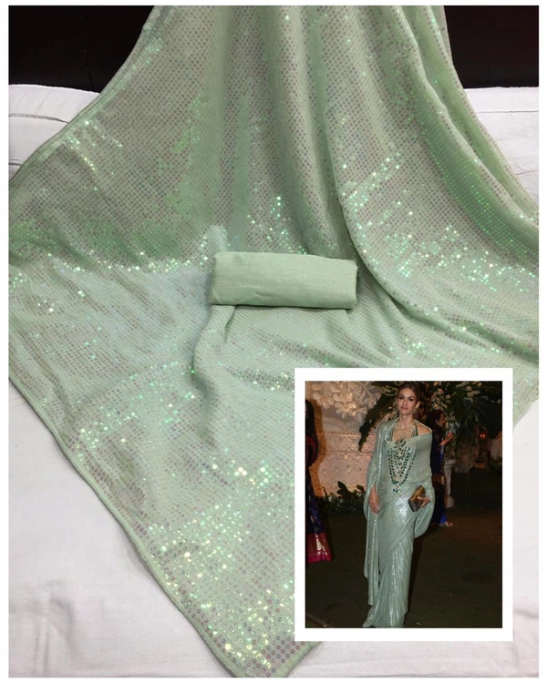 Ready To Wear Ns 26 Sequence Work Saree