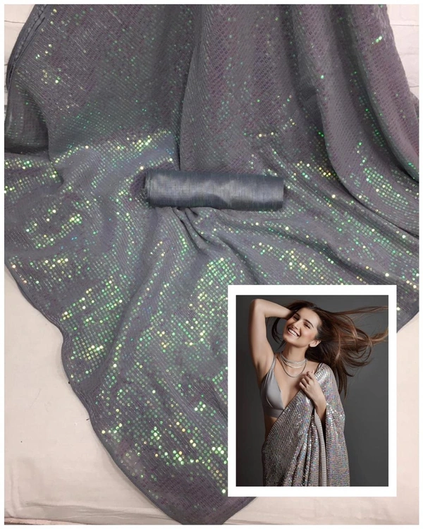 Ready To Wear Ns 26 Sequence Work Saree