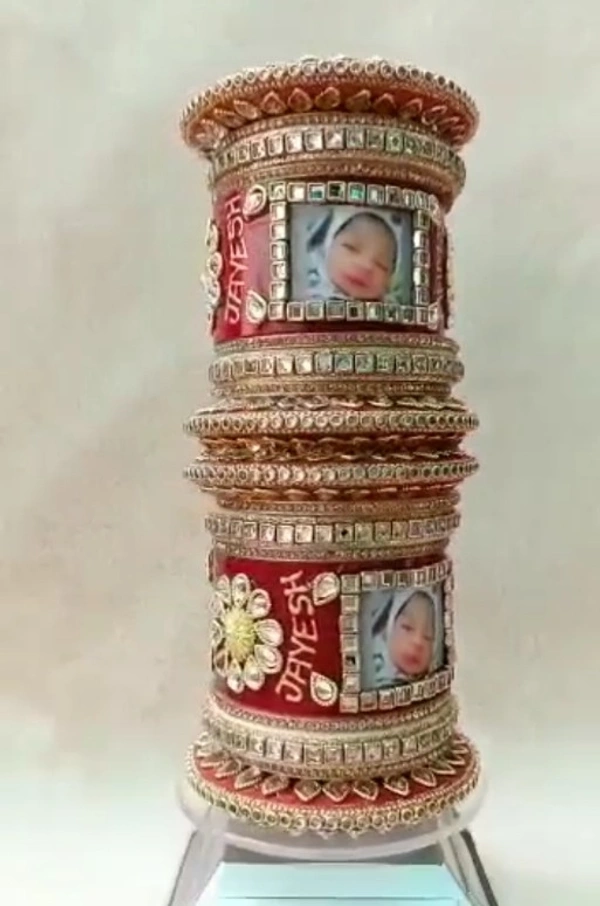Name And Photo Bangles