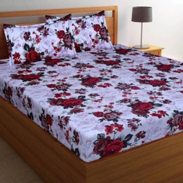 144 TC Polycotton Double 3D Printed BedsheetColor: MulticolorSize: DoubleSales Package :1 Double Bed Sheet with 2 Pillow CoversNumber of Bedsheets :1Color :MulticolorType :FlatSize :DoubleCharacter :Soft Double Bedsheet With 2 Pillow CoversMaterial :Polycotton7 Days Return Policy, No questions asked.