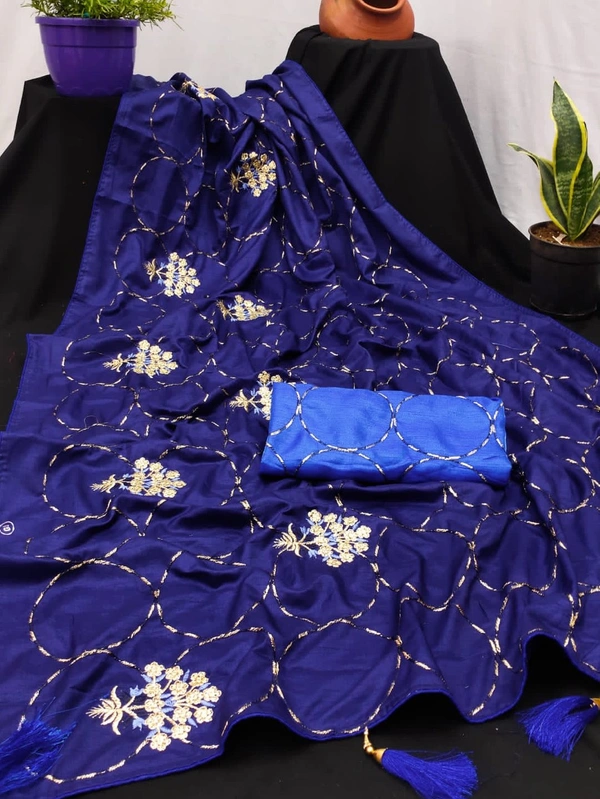 *we launching back to back Superhit collection**NAKODA MADHURI* *👉orignal dolla  SAREES wITH traditional multi stich embroidery work  with piping  n latkans  pallu*❣️❣️*👉Blouse=  Unstiched BANGLORY SATIN with embroidery blouse* *👉PUT IN YOUR STAUTS DEFINITELY YOU GET ORDERS*😍 .... NO LESS For anyone*   *👉UNBEATABLE PRICES GRAB SOON belive only original dont g