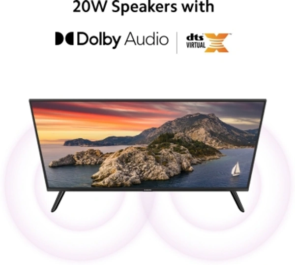 Mi 5A 80 cm (32 inch) HD Ready LED Smart Android TV with Dolby Audio (2022 Model)Display Size: 32, 40, 43Launch Year: 2019, 2022Supported Apps: Netflix|Prime Video|Disney+Hotstar|YoutubeOperating System: Android (Google Assistant & Chromecast in-built)Resolution: HD Ready 1366 x 768 PixelsSound Output: 20 WRefresh Rate: 60 Hz10 Days Replacement Policy, No questions asked. - 32 inch