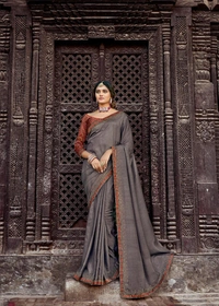 *New Catalogue Launch....*▶️ *Brand- LT Fabrics(Nakoda Kashvi)*▶️**CATLOGUE* - *Sangam*▶️**Fabric * *- HEVVY VICHITRA SILK ** Stone Work With Blouse 👚 *▶️ 👉Book Fast👉Ready Stock*😍We always trust in Quality😍*
