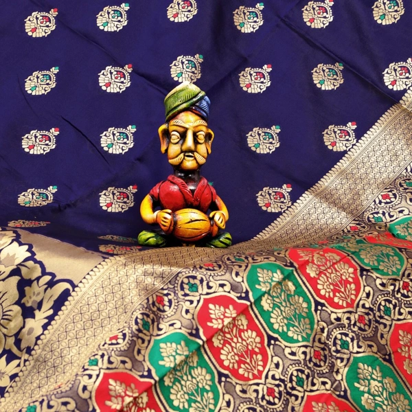 *FABRIC : SOFT LICHI SILK CLOTH.**DESIGN : BEAUTIFUL RICH PALLU & JACQUARD WORK ON ALL OVER THE SAREE.*       😍  😍 ➡️ *100% BEST QUALITY* ⬅️👌 *Once Give Opportunity , Coustomer Satisfaction Is Our Goal*