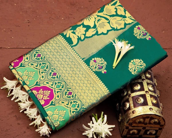 *FABRIC : SOFT LICHI SILK CLOTH.**DESIGN : BEAUTIFUL RICH PALLU & JACQUARD WORK ON ALL OVER THE SAREE.* π *Price : * π β‘οΈ *100% BEST QUALITY* β¬
οΈπ *Once Give Opportunity , Coustomer Satisfaction Is Our Goal*