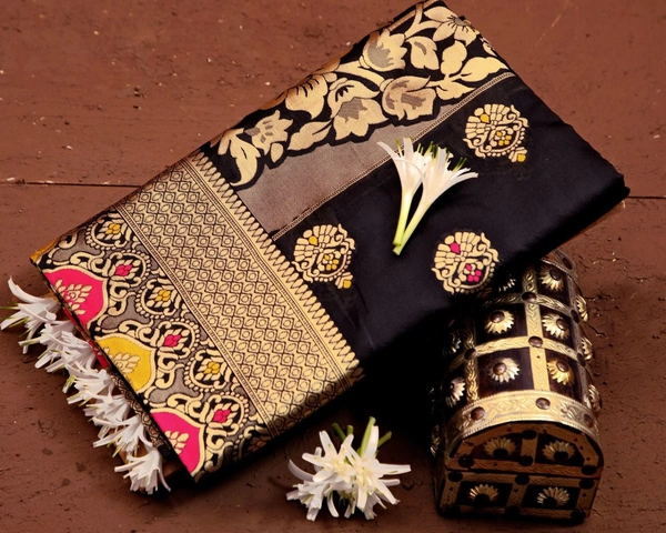 *FABRIC : SOFT LICHI SILK CLOTH.**DESIGN : BEAUTIFUL RICH PALLU & JACQUARD WORK ON ALL OVER THE SAREE.* π *Price : * π β‘οΈ *100% BEST QUALITY* β¬
οΈπ *Once Give Opportunity , Coustomer Satisfaction Is Our Goal*