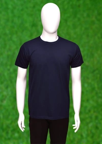 *Human Sparsh Men’s Round Neck T-Shirt –blue Power, Elegance and Sophistication is what you’ll feel when Black is worn. It would show how deep and serious the feelings and thoughts are.Whether you wear it with Jeans or Track Pants, you’ll look great with it.It’s made up of 180 gsm 100% Bio-Washed Cotton fabric with the most durable stitching to make sure it lasts long without los - Xl