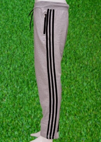 *Human Sparsh Track Pants – Grey Melange*Whether you want to run, relax or sleep, these track pants would be a great choice for you.Grey Colour keeps you relaxed and calm to rejuvenate you for the rest of the time when you’re not wearing it.Design: Solid Colour with Stripes on the sidesPockets: Double Side Pockets with Zip and a Back PocketWaist: It has the elasticated waistband wi - Xl