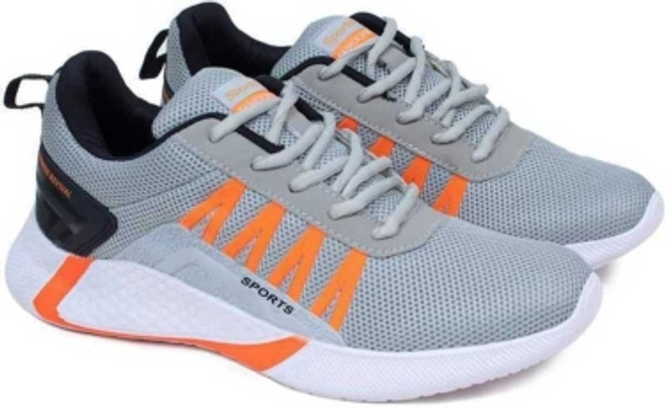 Comfortable light weight shoes for men's & Boys Running Shoes For MenArticle Number :sw54Brand :CRVColor Code :ORANGESize in Number :40UK India Size :6color :OrangeIdeal For :Men7 Days Return Policy, No questions asked. - 6