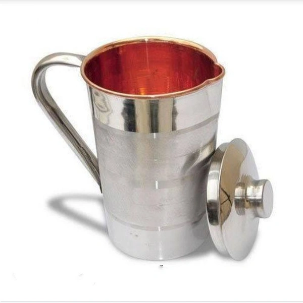 Steel Copper water Jug 2 Ltr