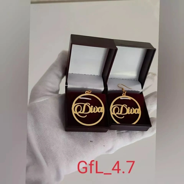 Customised Name Earings