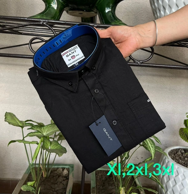 *combo 4 pcs **BRAND Gant**STUFF COTTON**ASSURED QUALITY**Full sleeves shirt**plain Shirt**M L XL XXL*π*Regular Fit**π―%POSITIVE FEEDBAC - M, Suresh