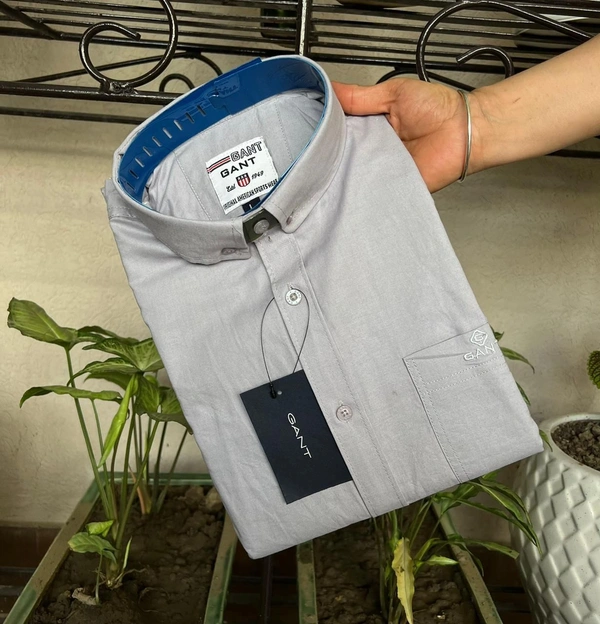 *combo 4 pcs **BRAND Gant**STUFF COTTON**ASSURED QUALITY**Full sleeves shirt**plain Shirt**M L XL XXL*π*Regular Fit**π―%POSITIVE FEEDBAC - M, Suresh