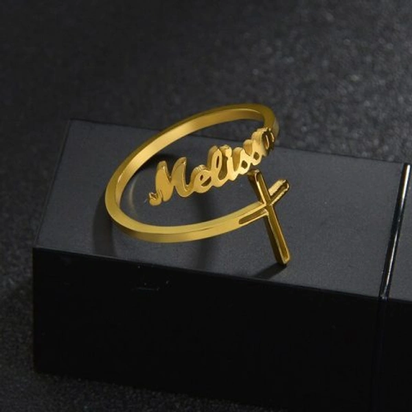 Stylish Name Ring 
