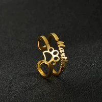 Stylish Name Ring - 1