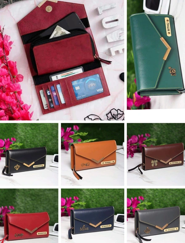 Best Selling  Customized  Women  Parsh Wallet 
