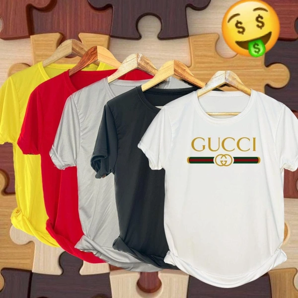 Gucci T Shirts 5pice Combo