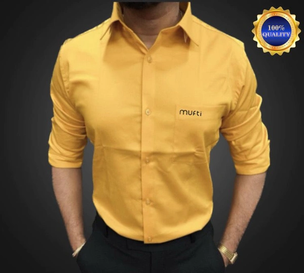 Mufti Plane Shirt For Men - L