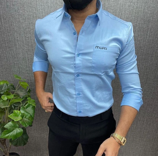 Mufti  Plane  Shirt For Men 
