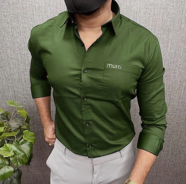 Mufti Plane Shirt For Men