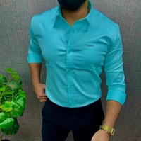 Mufti Plane Shirt For Men - Xl