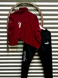 Jf Puma Tshirts + Lowar Combo - Jf, L