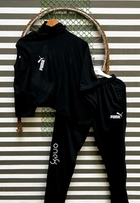 Jf Puma Tshirts + Lowar Combo - Jf, L