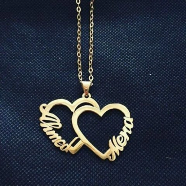 cuople  customize  Name pendant best gift for wifi