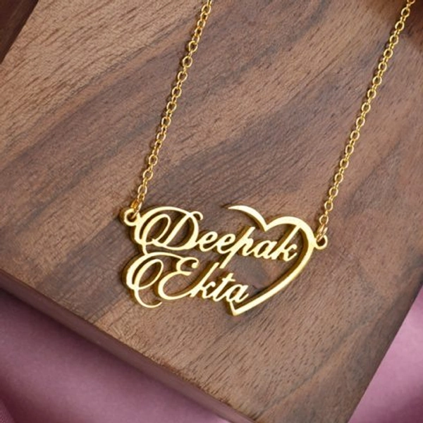 cuople  customize  Name pendant best gift for wifi