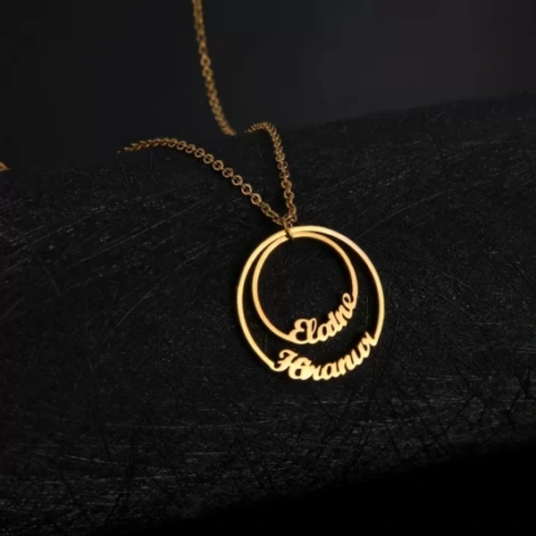 cuople  customize  Name pendant best gift for wifi