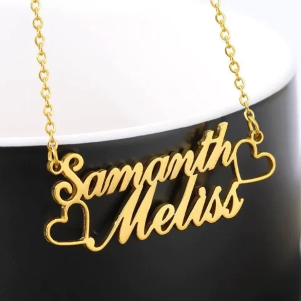 cuoples  customize  Name pendant 185